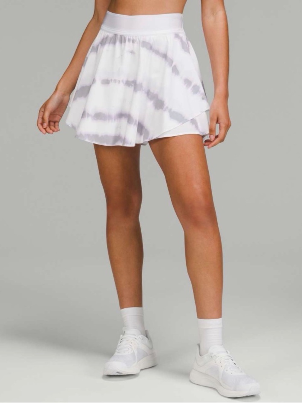 Lululemon Court Rival High-Rise Skirt in Transverse Lilac Multi - Size 6 *Long - Picture 3 of 9